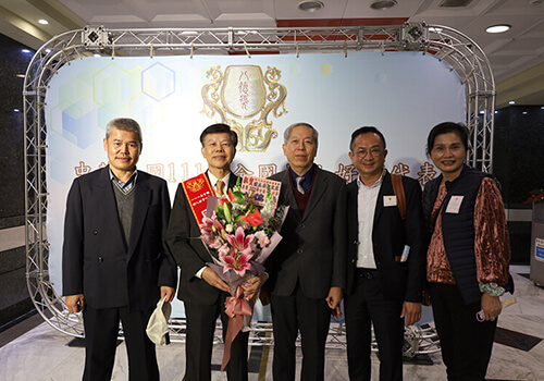 Congratulations to the chairman of the company –Mr. Chou, Wen-Tung for being awarded the 2022 national representative of good people good deeds.
